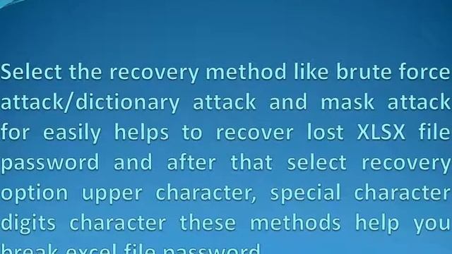 How to Recover Excel Password by Stella Excel Password Recovery