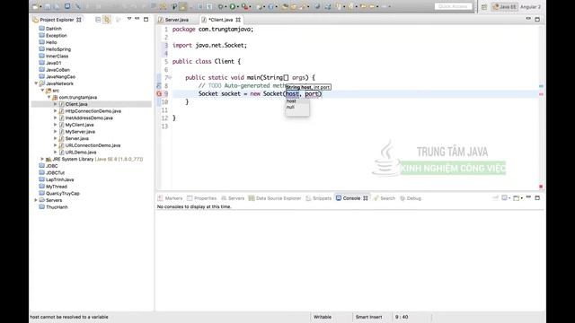 Java Network 06 Java Socket Programming смотреть онлайн