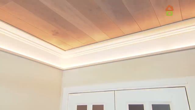 Светодиодная лента в проекте "Чеховские сезоны для кухни-гостиной" смотреть онлайн