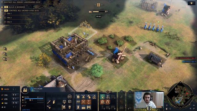 AOE4 BUILD ORDER - French Royal Knight Into Springald смотреть онлайн