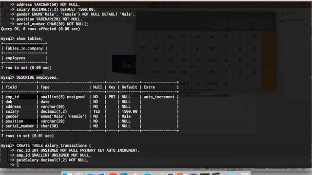 50. امر انشاء الجدول في قاعدة البيانات MySQL смотреть онлайн