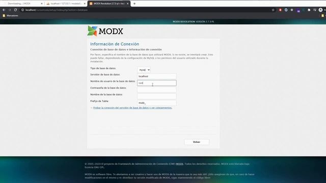 MODX Revolution Intalación смотреть онлайн