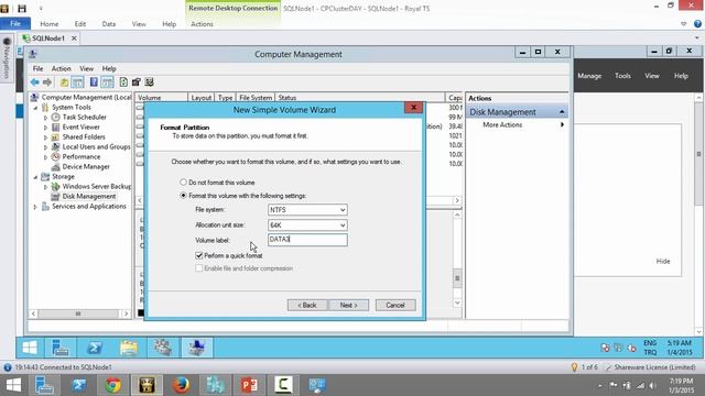 SQL Cluster ortamına Disk Ekleme смотреть онлайн