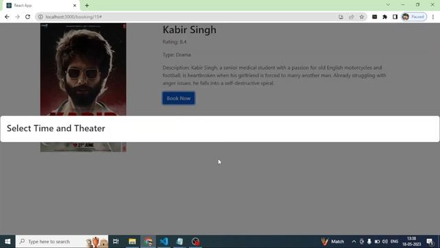 Movie Booking in React | Learn React : From Zero to Hero .Part 15 | In Hindi смотреть онлайн