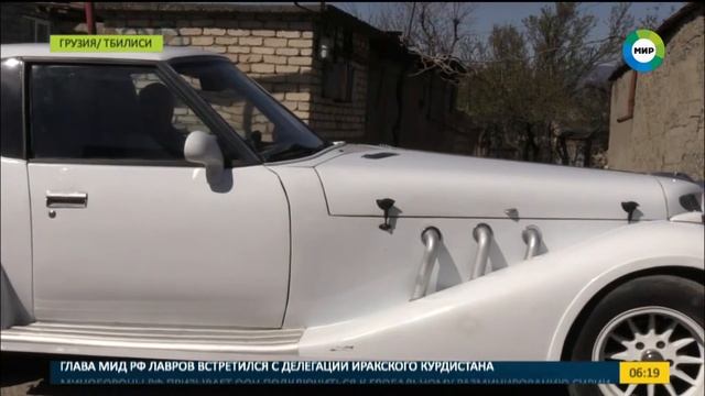 Конструктор-самоучка из Грузии: как создать автомобиль из подручных материалов. смотреть онлайн
