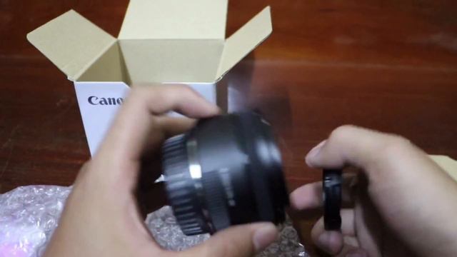 UnBoxing canon lens EF50mm f/1.8 STM смотреть онлайн