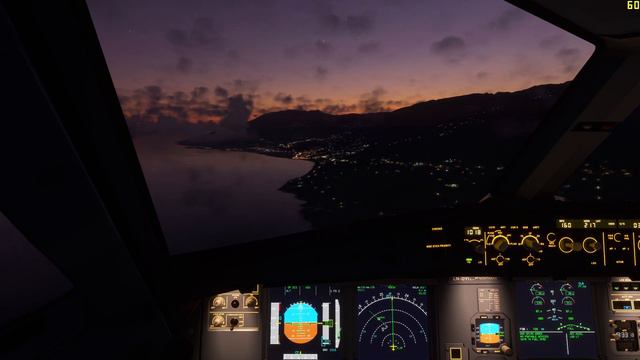 MSFS2020 landing at La Palma GCLA 4k HD смотреть онлайн