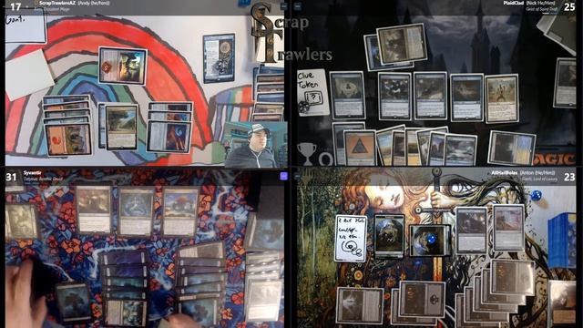 Budget EDH Gameplay - Gonti vs Tatyova vs Geist of Saint Traft vs Kess - Rematch смотреть онлайн