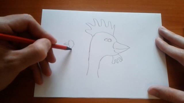 Видео: Как нарисовать ПЕТУХА карандашом поэтапно для начинающих? смотреть онлайн