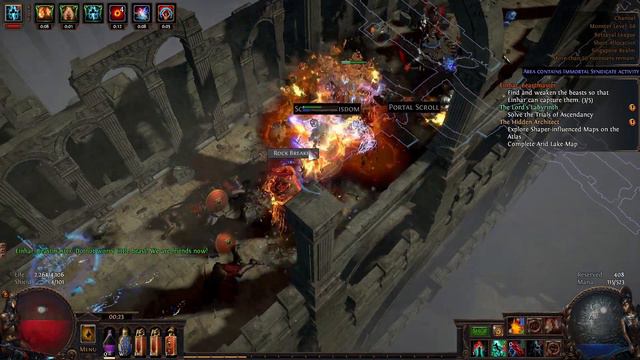 Mapping with Hybrid's Molten Strike Juggernaut Build - Path of Exile Betrayal League Week 1 смотреть онлайн