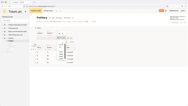 Учебный курс: как фильтровать по Селекту смотреть онлайн
