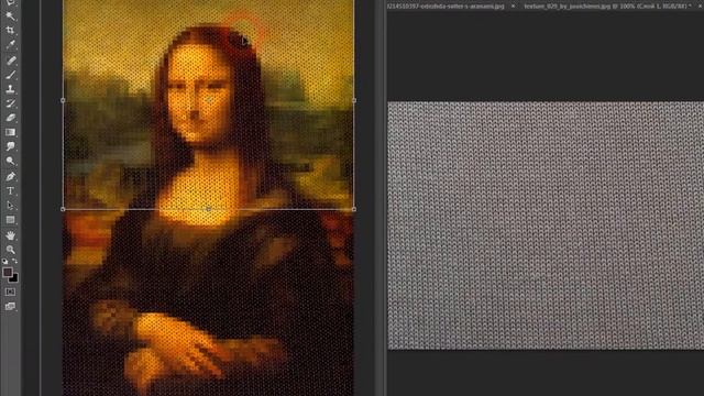 как связать кофту в фотошопе смотреть онлайн