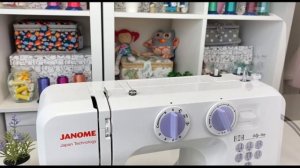 Видео-инструкция Janome VS50