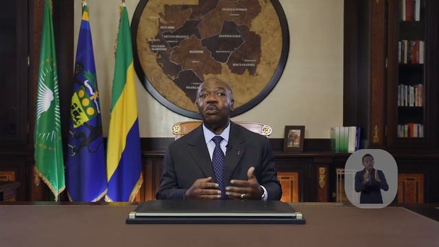 Discours à la Nation par S.E.M. Ali Bongo Ondimba pour les 59 ans de la fête nationale смотреть онлайн
