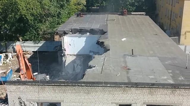 Снос кирпичного дома по Русски. смотреть онлайн