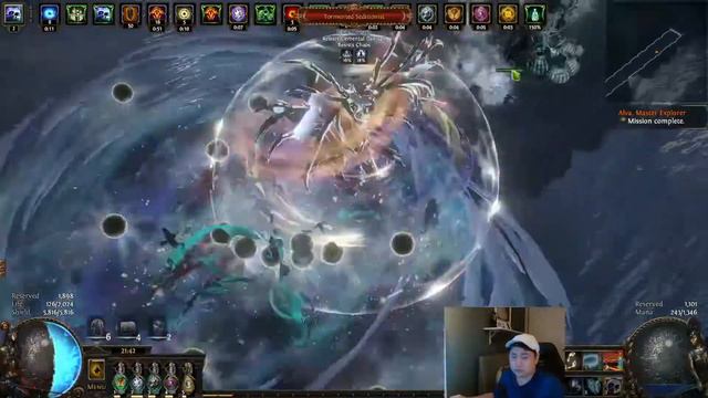 [POE] 3.18 - Just another casual mapping at Atoll map with CoC Ice Nova смотреть онлайн