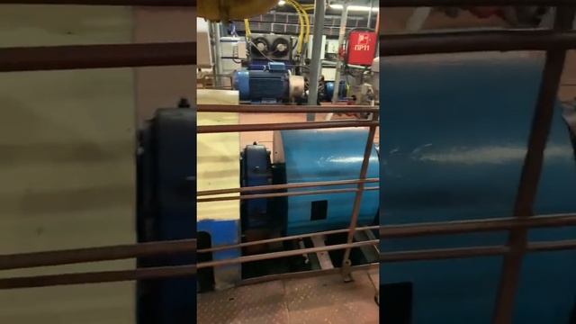 Машинное отделение Земснаряда