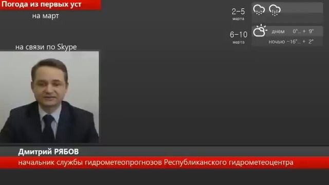 Погода на март смотреть онлайн