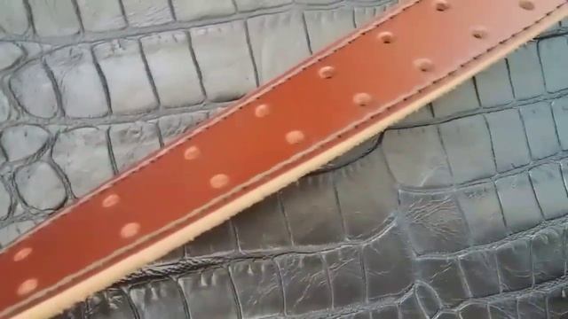 Кожаный ремень. Поясной ремень из кожи буйвола. Ремень мужской. Making a Handmade Leather men's bel смотреть онлайн