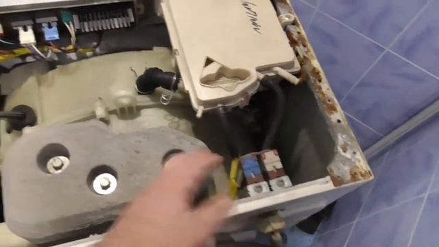 Разборка стиральной машины (на примере samsung WF8500NMW9) смотреть онлайн