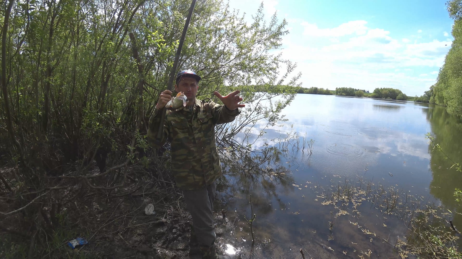 Плотва в холодную и ветренную погоду на поплавок