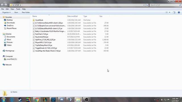 1.7.10 HCF Mods folder смотреть онлайн