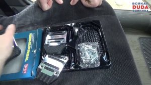 ? Ну очень дешевые накладки на педали ? ? ? Тюнинг авто!!!