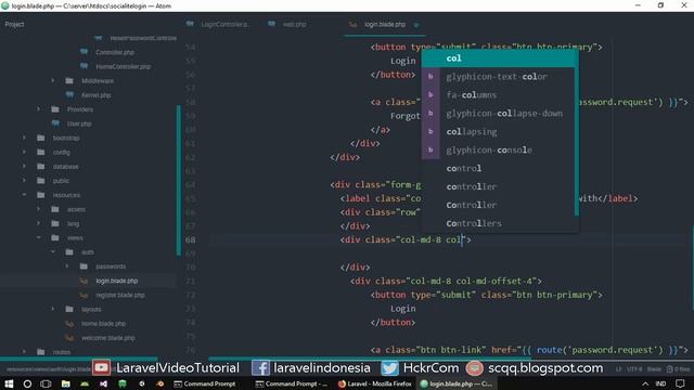 Laravel 5.5 Socialite Example : Login/Register with Social Media (Twitter) смотреть онлайн