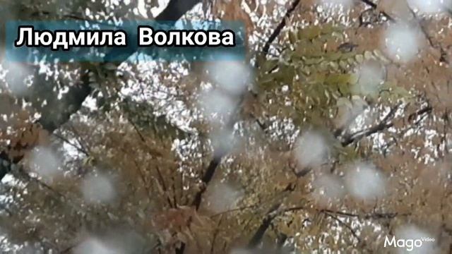 ОСЕННИЕ СТИХИ ЛЮДМИЛЫ ВОЛКОВОЙ смотреть онлайн