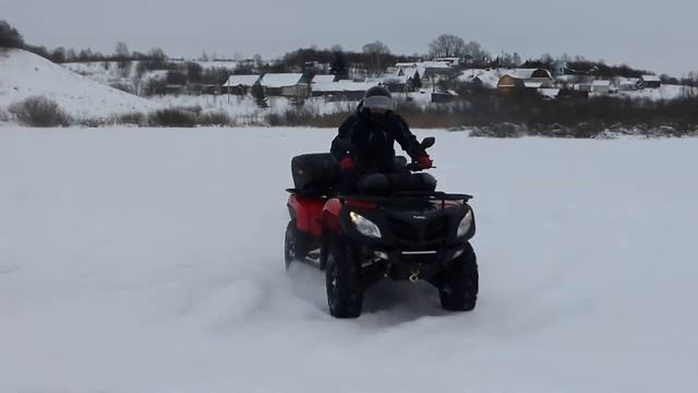 покатушки на квадроцикле зимой смотреть онлайн