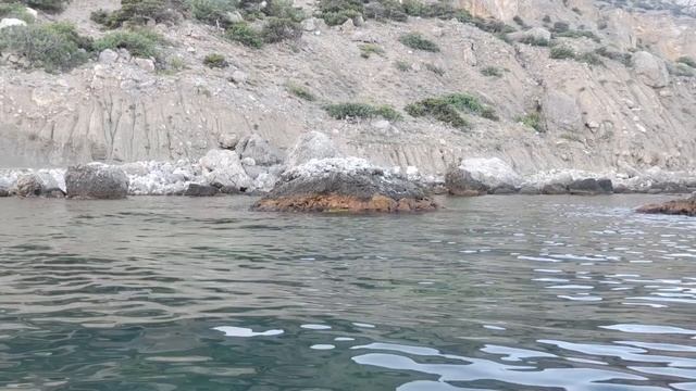 На сапе под мысом Алчак. Крым. Судак и Капсельская бухта смотреть онлайн