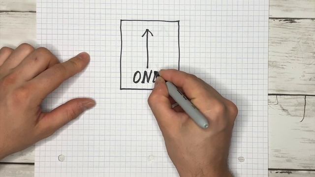 Как нарисовать Американский Дорожный Знак Движение Прямо| Рисование для детей смотреть онлайн