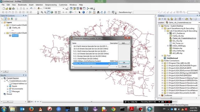 Geocoding in ArcGIS смотреть онлайн