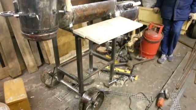 Мангал коптильня барбекю из газовых баллонов своими руками ЧАСТЬ 7 смотреть онлайн