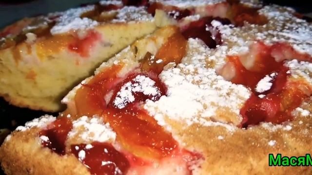 Пироги с лавандой и малиной