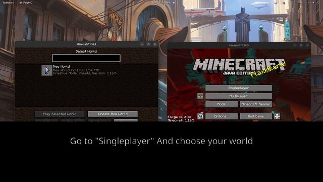 How to Play Minecraft Java in Co-op Splitscreen on Linux смотреть онлайн