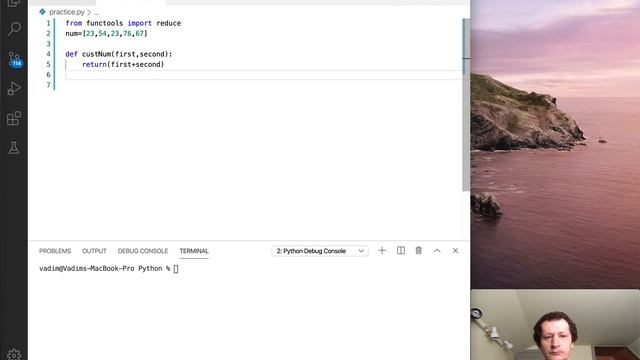 Python reduce смотреть онлайн
