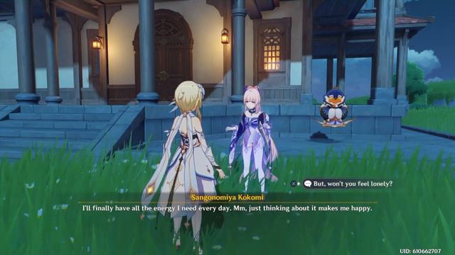 Genshin Impact Aloy, Kokomi, Raiden Shogun, and Sara Teapot Conversations смотреть онлайн