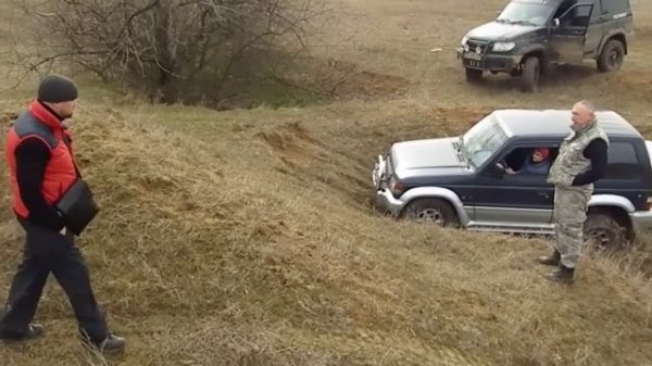 Pajero 2 (коротыш, 3.5, мех.) - легкий офф-роад