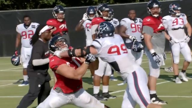 J.J. Watt is a MONSTER - Hard Knocks (2014 season) смотреть онлайн