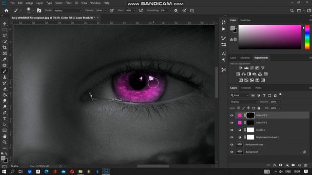 Glowing Eyes effect | Photoshop tutorial | Adobe photoshop cc смотреть онлайн