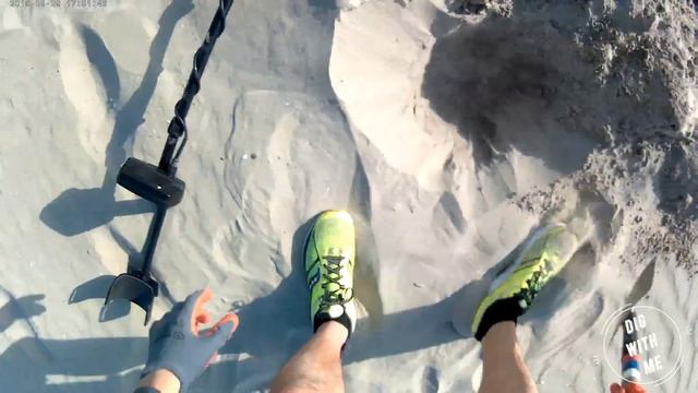 Found Token 1808 Dig With Me Ijmuiden Aan Zee #13 (Пляж 2-7H/24coins)Fisher F44 (FULL HD 2019)