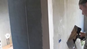 Установка внешних углов на стену