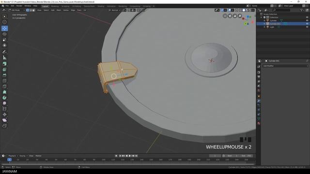 Blender 2.8 Medieval Shield Tutorial - Collab with Grant Abbitt: Part 1 смотреть онлайн