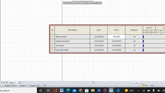 How to make gantt chart on MS Visio | Gantt Chart | Ms Visio | cs619 Gant chart смотреть онлайн