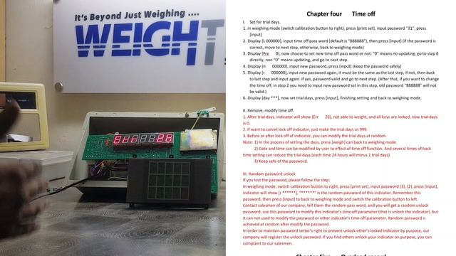 Weighing Indicator XK3190A9 / D1000, ERROR 26 RESOLVED, Including Calibration & password unlocking. смотреть онлайн