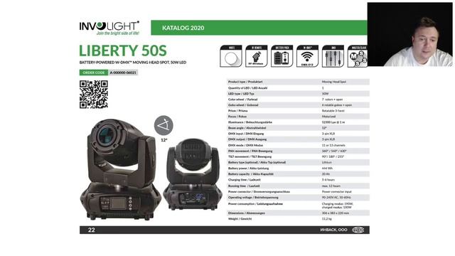Краткий обзор светового оборудования и спецэффектов по каталогу Involight2020. Часть 1 смотреть онлайн