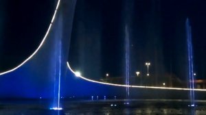 Поющие фонтаны в Адлере (Сочи) Олимпийский Парк