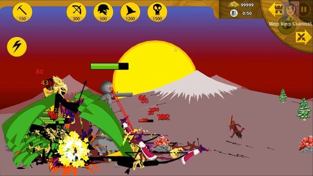 KYTCHU LEADER VS MIDNIGHT GIANT | STICK WAR LEGACY EPISODE 38 | WING WING CHANNEL смотреть онлайн