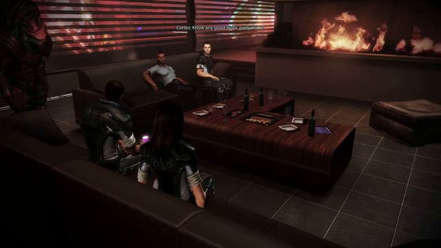 Mass Effect 3 citadel dlc biotic party trick смотреть онлайн